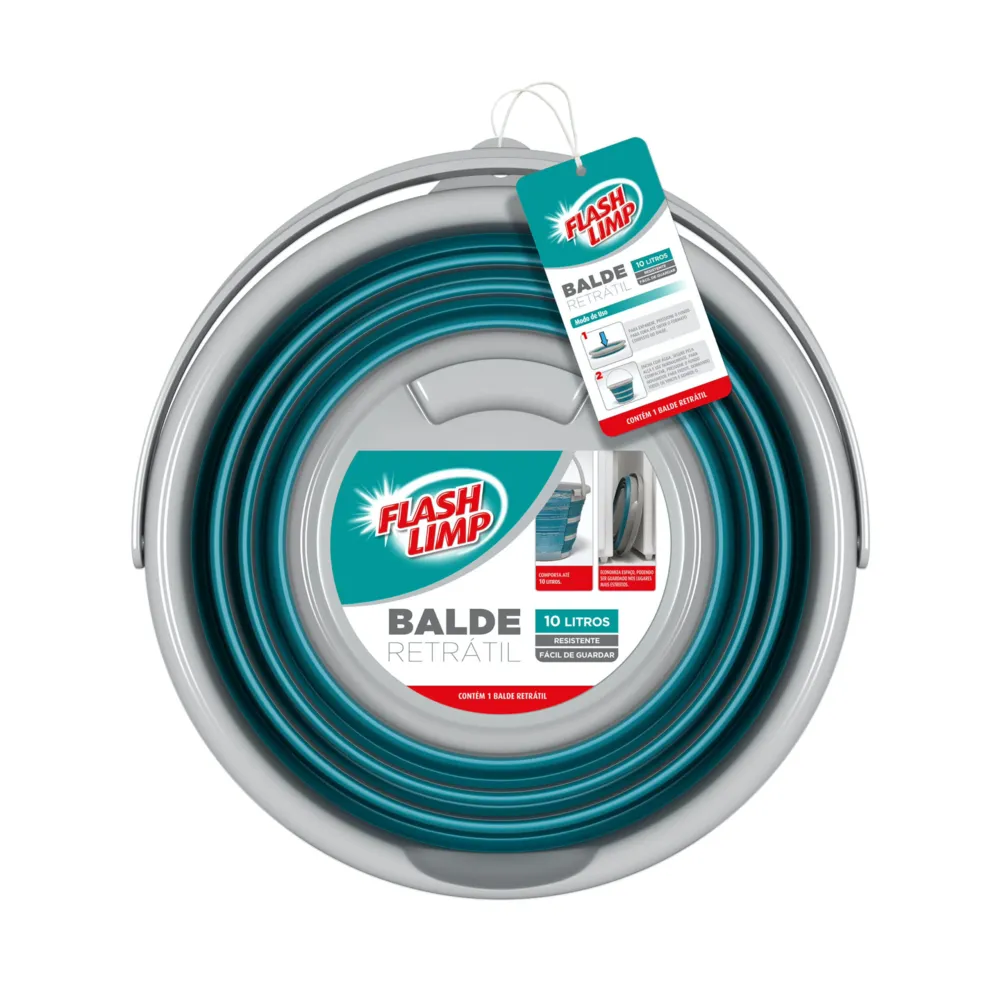 Balde Retrátil Flash Limp
